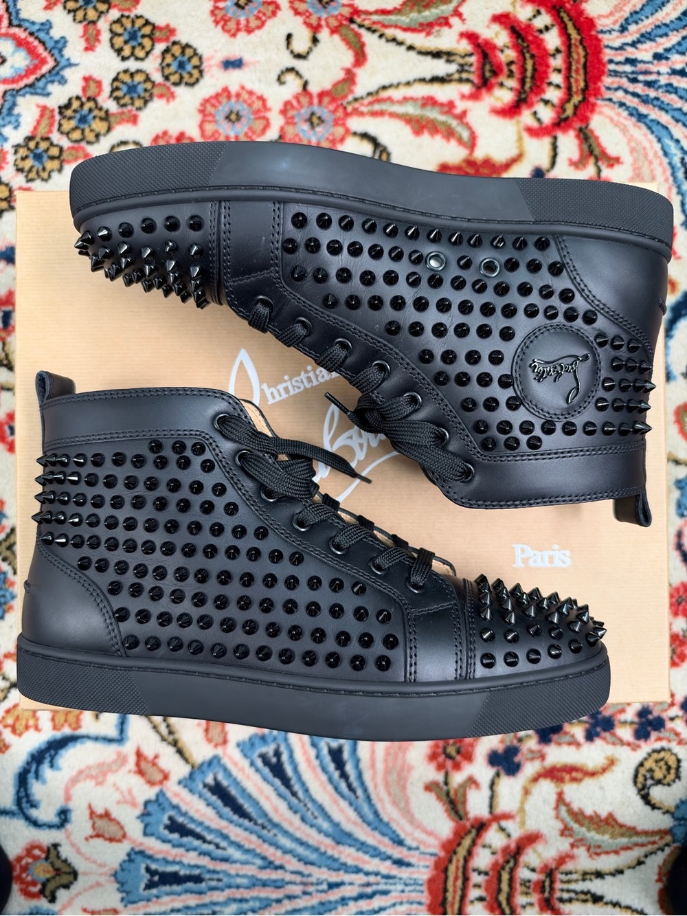 Christian Louboutin Louis Spikes High Sz.42(9)